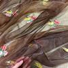 100*150cm Chinese Classical Style Embroidery Fabric Handmade DIY Antique Hanfu Stage Costumes Clothes Fabric