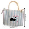 Handheld Cat Thermal Lunch Bag Large Capacity Insulated Lunch Box Bag Canvas Lunch Bag  Office