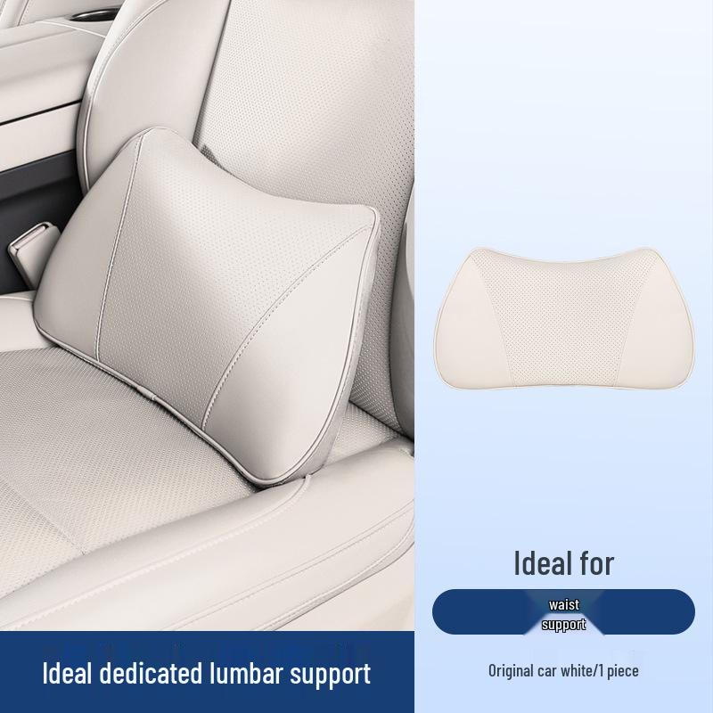 Neck Support Pillow for Ideal Headrest L6L7/L8/L9: MEGA Car Lumbar and Neck Protector