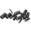 15 Pcs Leather Punch Mold Incisive Edges High Density 1 To 15mm Hollow Punch Cutter for DIY Leather