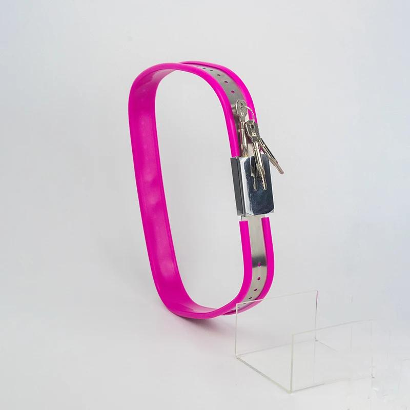 Adjustable Chastity Belt Stainless Steel Metal Waist Band Bondage Restraints for Woman and Men Fetish Wear Tools Sex Products