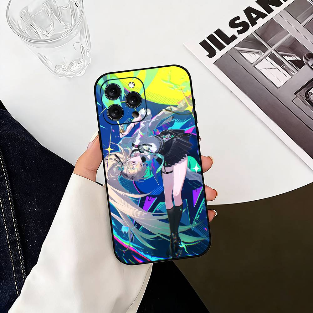 L-Lynae W-Wuthering Waves  Phone Case Silicone Soft For IPhone 17 16 15 14 13 12 11 X XR Plus Pro Max Plus