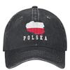 Poolse Vlag van Polen Baseballpet Kaart Mode Unisex Mannen Trucker Papa Hoed Ontwerper Buiten Sport Baseballpetten Cadeau