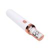 2 in 1 Facial Epilator USB Rechargeable Portable Electric Facial Removal with LED Light for Women White