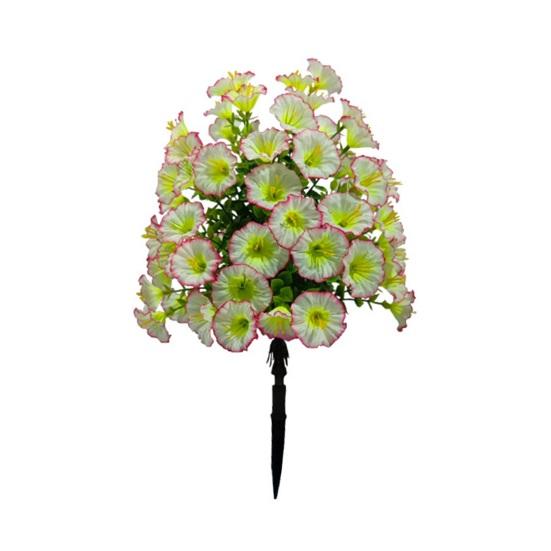 1/2 st Konstgjord Morgonhimmel Trädgårdsspett UV-beständig Falsk Blomsterpigga Bröllopsfest Inomhus Utomhus Trädgårdsvägg Falsk Blomsterdekoration