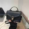 Spring and Summer New Simple Commuter Shoulder Bag Fashionable Small Square Bag Versatile Texture Trendy Messenger Handbag