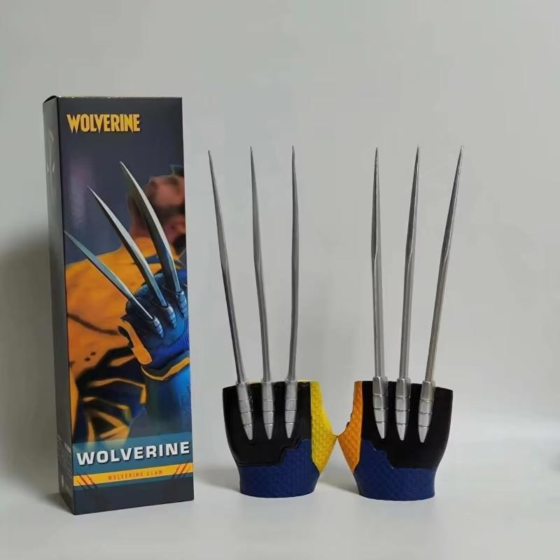 

Deadpool 3 Wolverine Claws 1:1 Wearable Costume Play Prop Replica Miniature Desk Decor Collector-Worthy Plaything Attachment