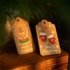 50pcs DIY Wrapping Supplies Xmas Decoration Christmas Labels Gift Wrapping Kraft Tag Hang Tags
