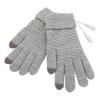 USB Heated Gloves Thicken Detachable Electronic Warming Knitted Gloves for Autumn Winter