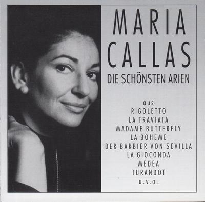 CD MARIA CALLAS - MARIA CALLAS/ DIE SCHOENSTEN OPERNA CACD500001 Cantus Classics Japan Classical Used