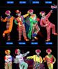 Adult Clown Cosplay Costume for Parties and Masquerades – Includes Clothes and Accessories