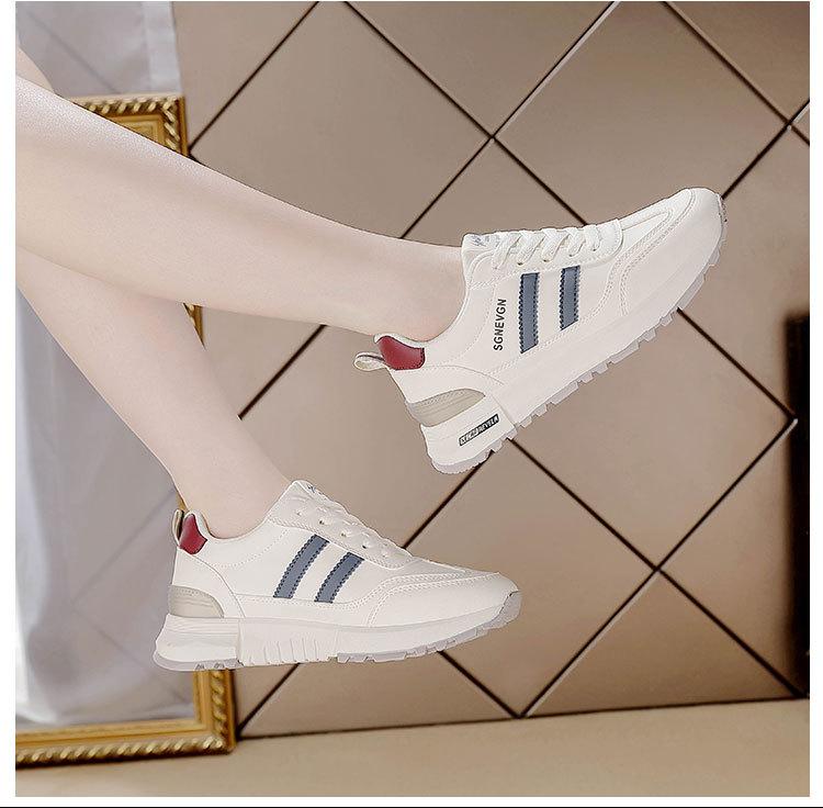 Step on shit sneakers women's 2025 autumn new Korean version of versatile soft sole non-slip casual Forrest Gump running shoes women