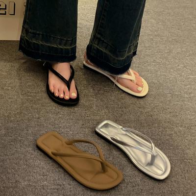 Hausschuhe mit weicher Sohle für Damen-Oberbekleidung, Strandsandalen für den Sommer
