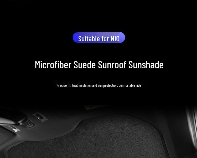 Compatible NIO Firefly EC6/ET5 Panoramic Sunroof Sunscreen & Insulation Curtain