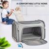 Mochila Portamascotas con Ventilación Lateral Portamascotas para Gatos Mochila Bolsa de Viaje para Perros Aprobada por Aerolíneas Transporte para Perros Pequeños Gatos Salida