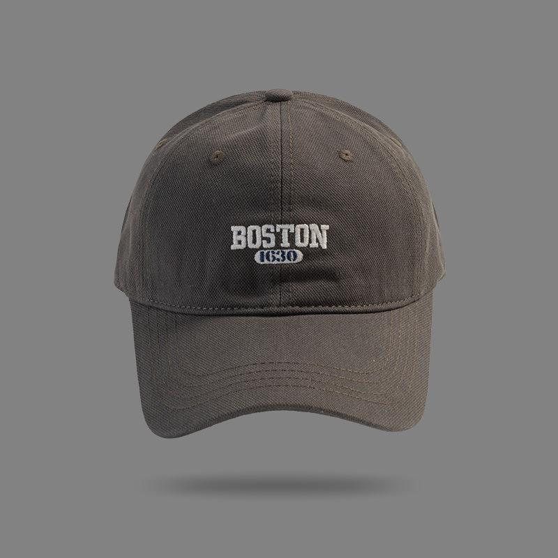 Gesicht kleiner Hut weiblich rosa süße Schwester bestickte Kappe vielseitig gebogener Schirm trendige Herren-Baseballkappe Frühling und Herbst
