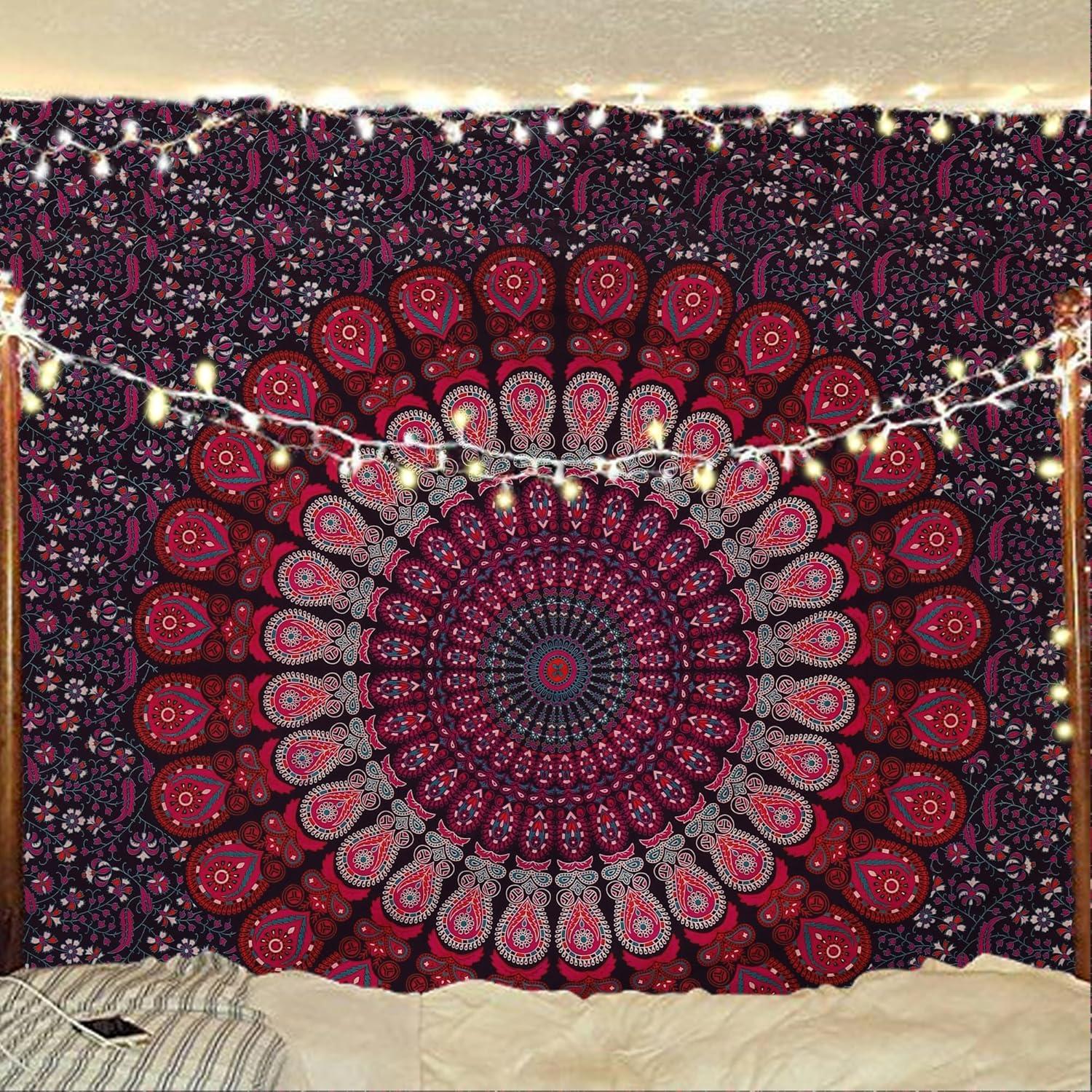 Indian Hippie Bohemian Tapestry 75x100