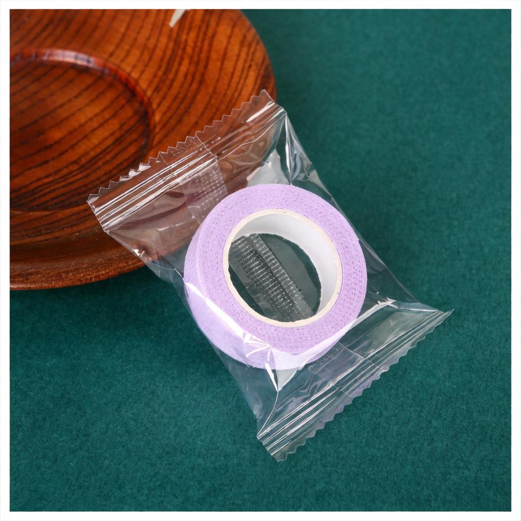 Atmungsaktives Pfropf-Wimpernband zur Isolation des Ober- und Unterlids