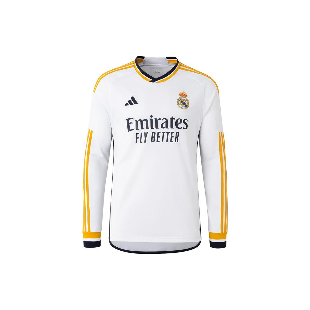 Adidas Real Madrid Soccer Jerseys Men's White Moderate Straight Fit IB0018