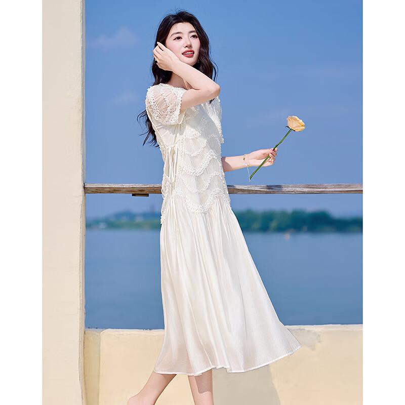 2025 Summer Petite Elegant Slimming A-Line Midi Dress