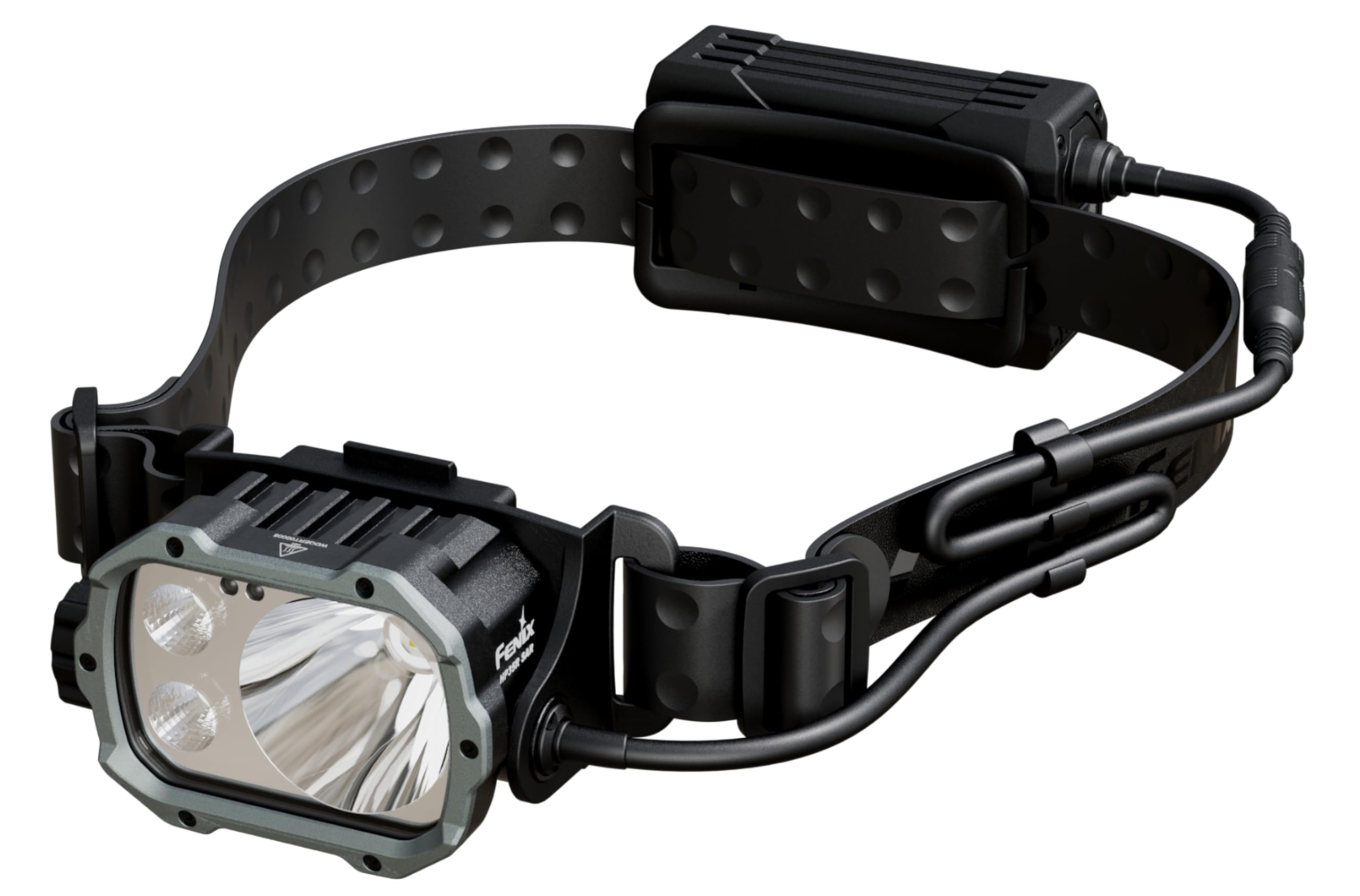 

Fenix HP35R Max 4000 Dual Helmet Professional IP66 for Search and Rescue Headlamp, Lumens, (Built-in), USB-C Rechargeable, Mount, Grade, Waterproof, чорний