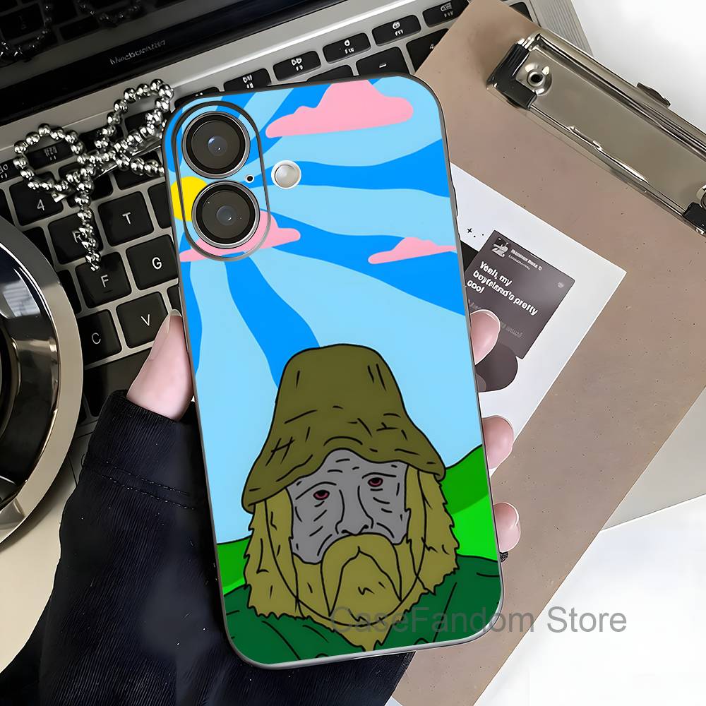 Sassy The S-Sasquatch Transparent gray Phone Case For iPhone 17,16,15,14,13,12,11,Pro,Max,Plus Magnetic Wireless Charging iPhone15plus