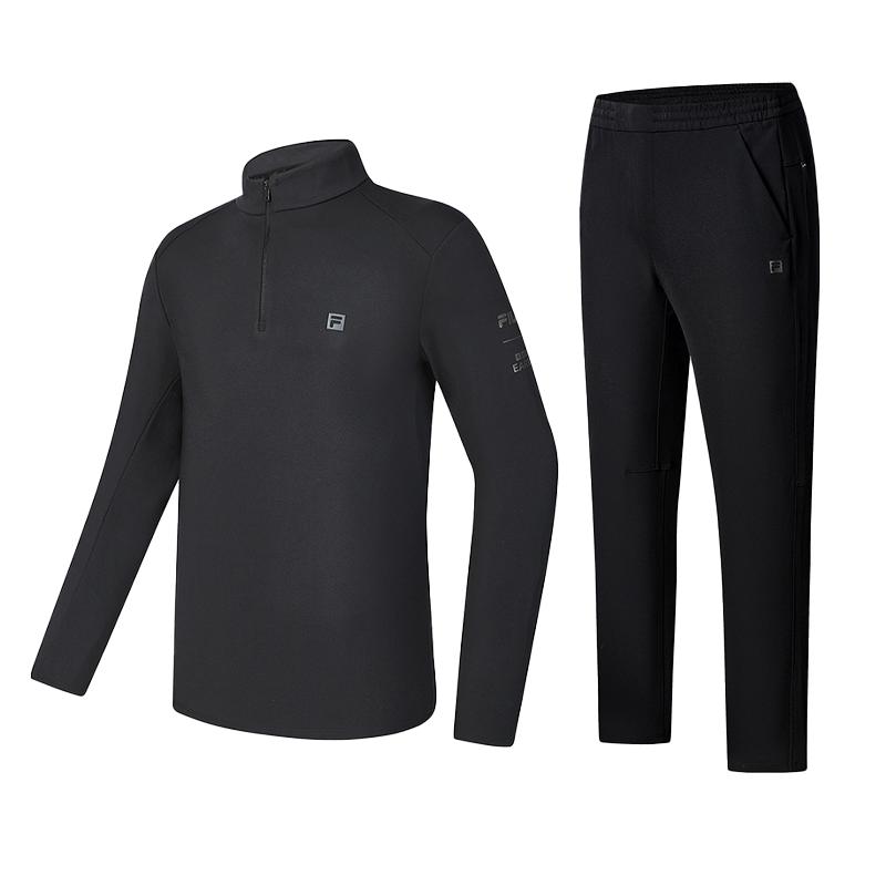 

Новая повседневная спортивная одежда FILA для мужчин, цвет «угольно-черный» A11M447202F-BK+A11M411806F-BK XXL