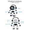 AI Voices Interactive Learning Robot with Customizable Educational Content & Entertainment Functions Suitable for Kids