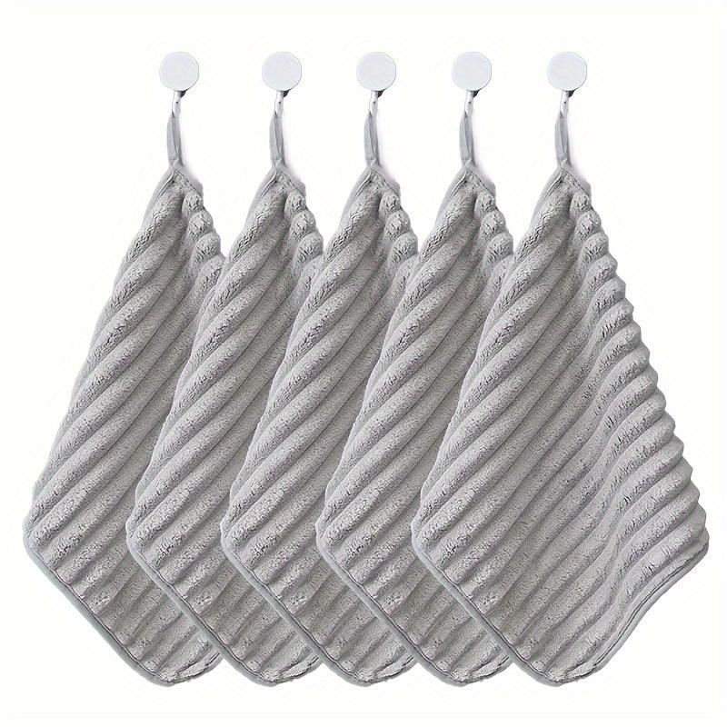 5-piece Luxury Soft Super Absorbent Towel Set - Quick Drying Hand Towel for Household Bathroom and Daily Necessities