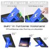 Kickstand Armor Case for Samsung Galaxy Tab S10 FE Plus 2025 13.1 Inch SM-X620 SM-X626B Heavy Duty  Cover With Shoulder Strap