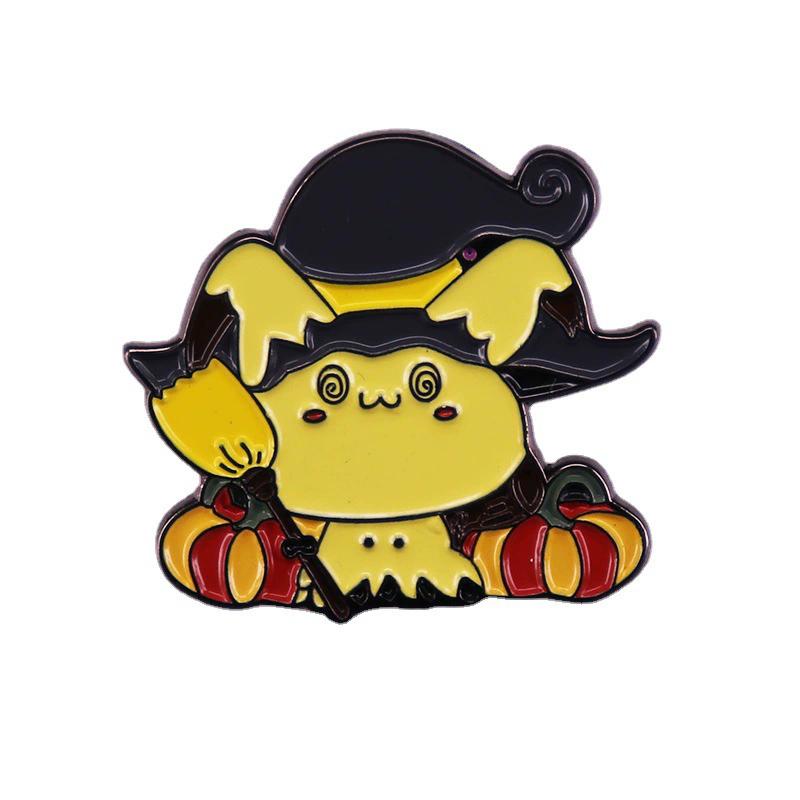 Japanese Anime Game Pokemon Briefcase Badges Soft Enamel Pin Men Badges Lapel Pins for Backpack Brooches On Clothes Accessories