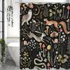 Enchanted Forest Shower Curtain: Embrace The Magical Design, Soft Fabric, And Nature Vibes For Your Cozy Bathroom
