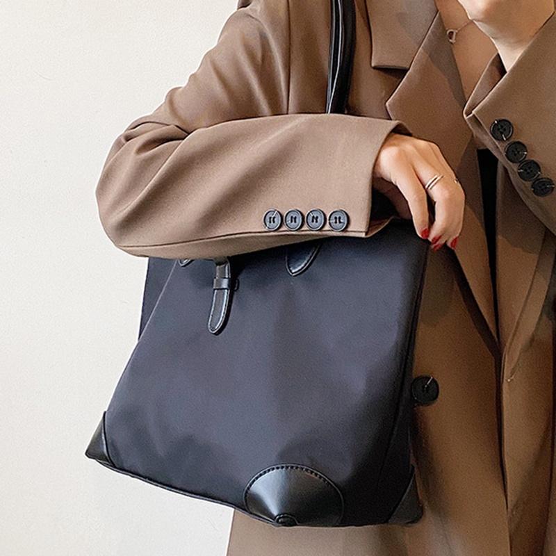 IELGY Women's Large Capacity Fashion Contrasting Color Casual Shoulder Bag