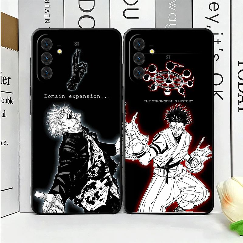 JUJUSU Anime Character Art Soft Phone Case for Samsung A17 A37 A57 A16 A26 A36 A56 A15 A25 A35 A55 A14 A24 A34 A54 A13 A23 A33 A