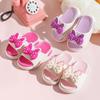 Little Princess Girls' EVA Bow Knot Sandals - Soft Sole for Indoor/Outdoor Wear