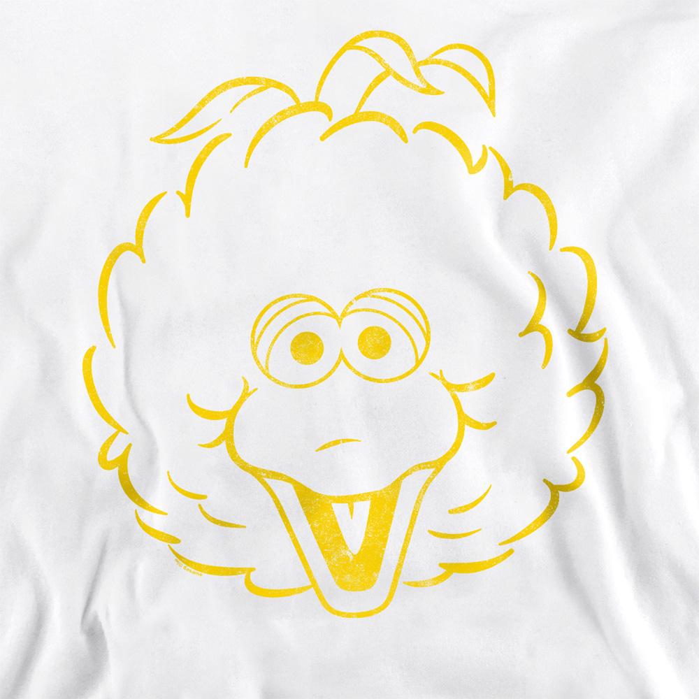 Sesame Street Unisex Adult Big Bird Mono Sweatshirt