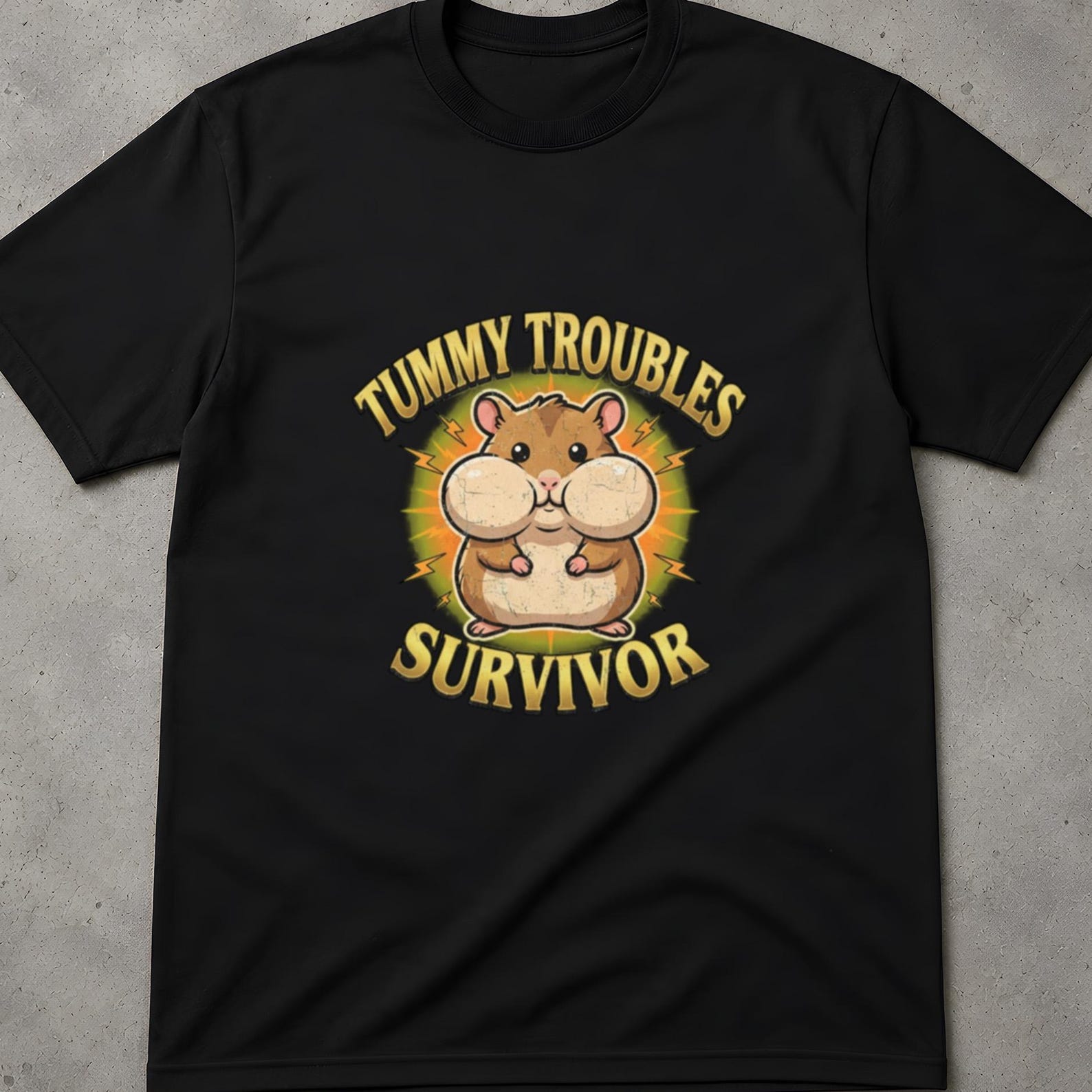 Survivor Meme Shirt, Bootleg Shirt, Tummy Ache Survivor Raccoon, Tummy Ache Survivor Shirt, Tummy Troubles Survivor Shirt, Unwearable Shirts 4XL
