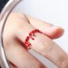 For Women Cutting Bloodstain Men Korean Finger Ring Women Ring Party Jewelry Halloween Opening Ring