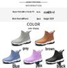 Women's Waterproof Rain Boots: Short-Cuffed Non-Slip Summer Shoes for Outdoor Wear and Kitchen Use.