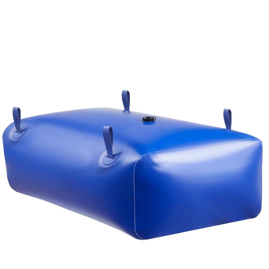 Water Storage Bladder, 540L Portable & Collapsible Water Storage Bag, Wear-Resistant 1000D PVC Soft Waters Bag, Leakproof Camping Tank Containers for