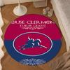 1PC Clermont 63 Design Round Rug for Livingroom,Bedroom, Palyroom, Chair Rug, Area rug, Circle Carpet, Large Size Fan Christmas gift
