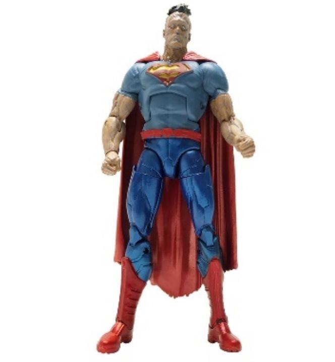 Justice League Superman Robin Car Mount Action Figure Toy Model, Comic Hero Superman Series, Collectible Display Desk Decor