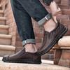 Popular Men's Shoes Autumn Men's Business Dress Small Leather Shoes Fashion British Casual Shoes Handmade