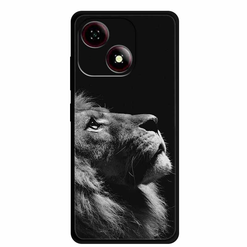 

Чохол для ZTE Blade A35e Global М який силіконовий чохол для телефону для ZTE Blade A35 E Пилозахисна задня кришка Місячний Вовк Coque для ZTE A35E -Blade A35e Global