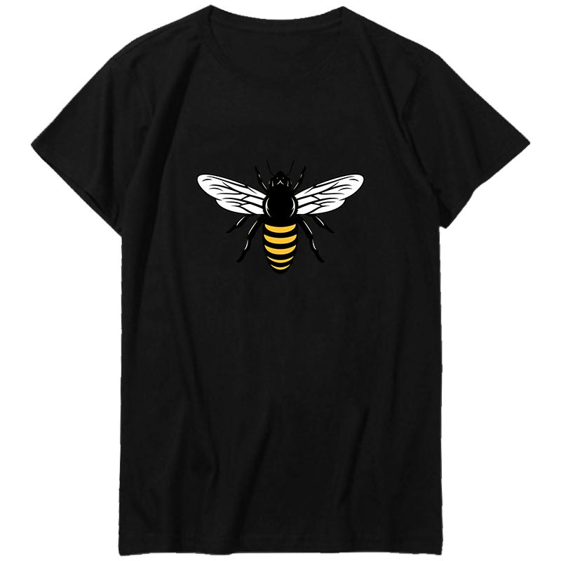 Unisexs Big Size Short Sleeve Tshirt Bee Kind Save Nature Graphic Print Summer New Cotton Shirt Casual Fashion Tee