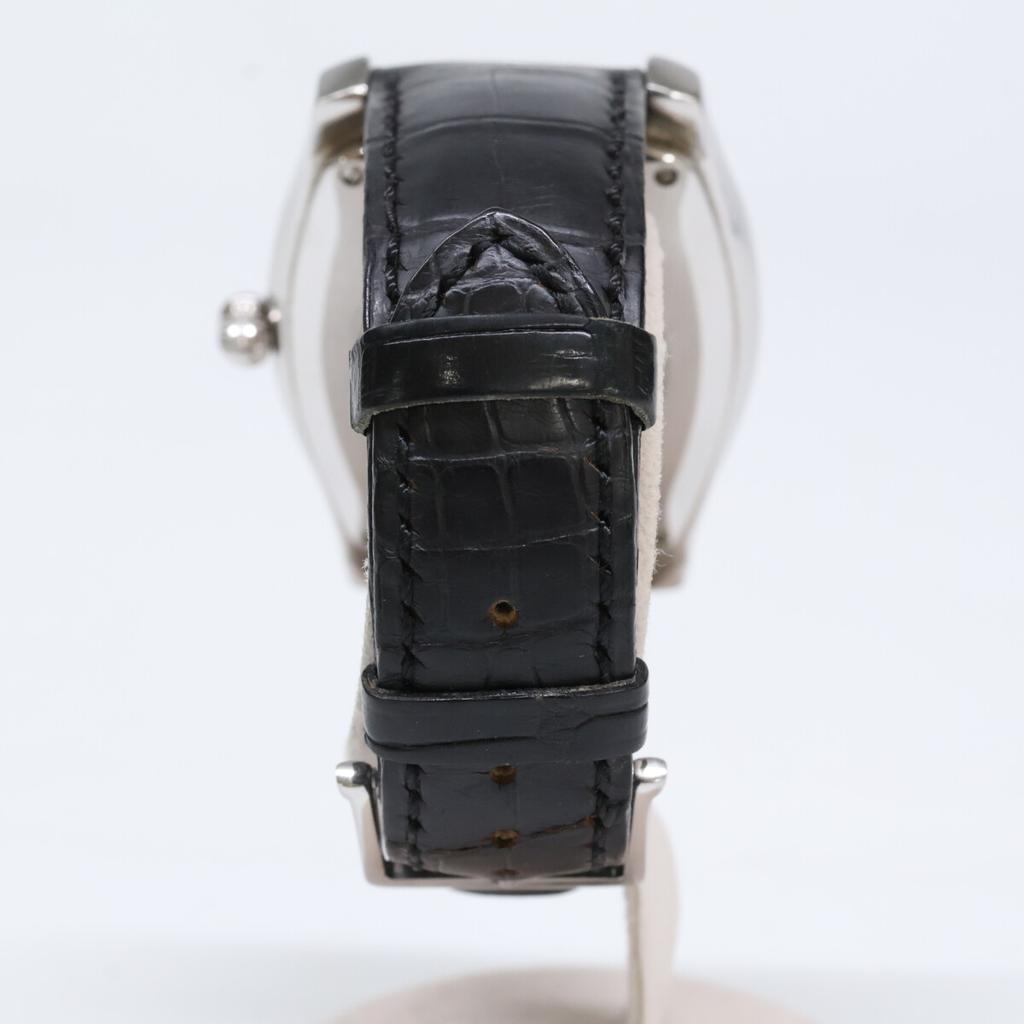 BARNEYS NEWYORK ETA2824-2 Date See-through Back Mechanical Automatic Watches Silver / BlackUsed