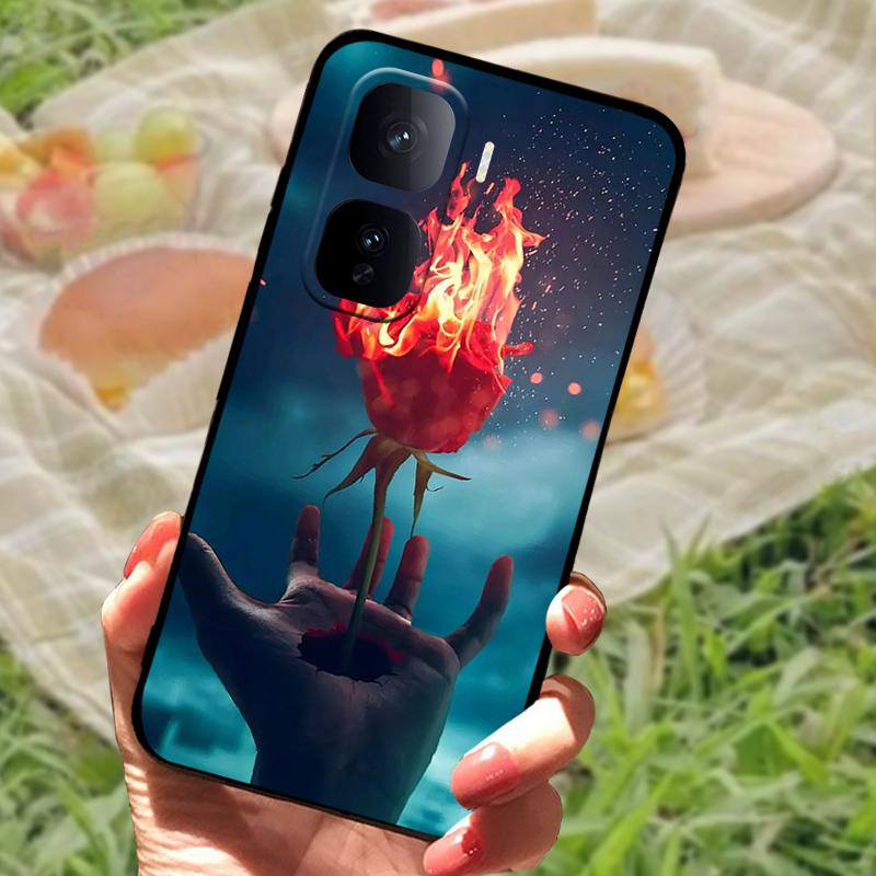 For VIVO IQOO Neo 10 Case Black Soft Silicone Protection Back Cover For VIVO IQOO Neo 10 Pro Phone Cases Shockproof Phone Fundas