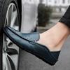Mode Original Herrsneakers Äkta Läder Casual Herrskor Andningsbara Plattbottnade Utomhus Halkfria Loafers Zapato Para Hombre