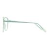 Big Round Acetate Women Clear Cat Eye Spectacle Full Rim Transparent Glasses Frame With Spring Hinge For Prescription Lenses