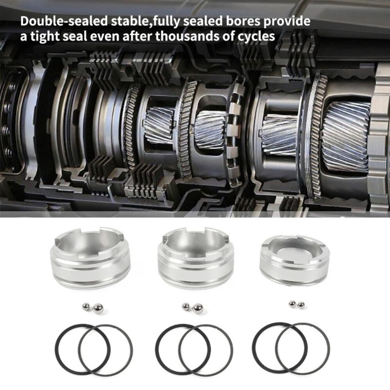 Verbesserte Pinless Forward Kolben-Kits Zuverlässige & Langlebige Pinless Forward Akkumulator Kolben-Kits für 4L60E 4L65E